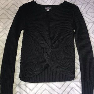 Black knit sweater. Urban outfitters.